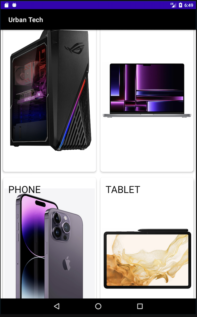 Urban Tech Categories
